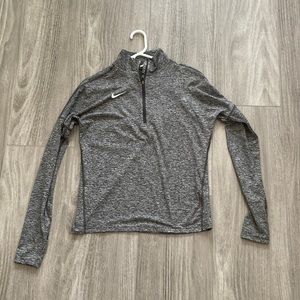 Nike Dry-Fit Grey Quarter Zip